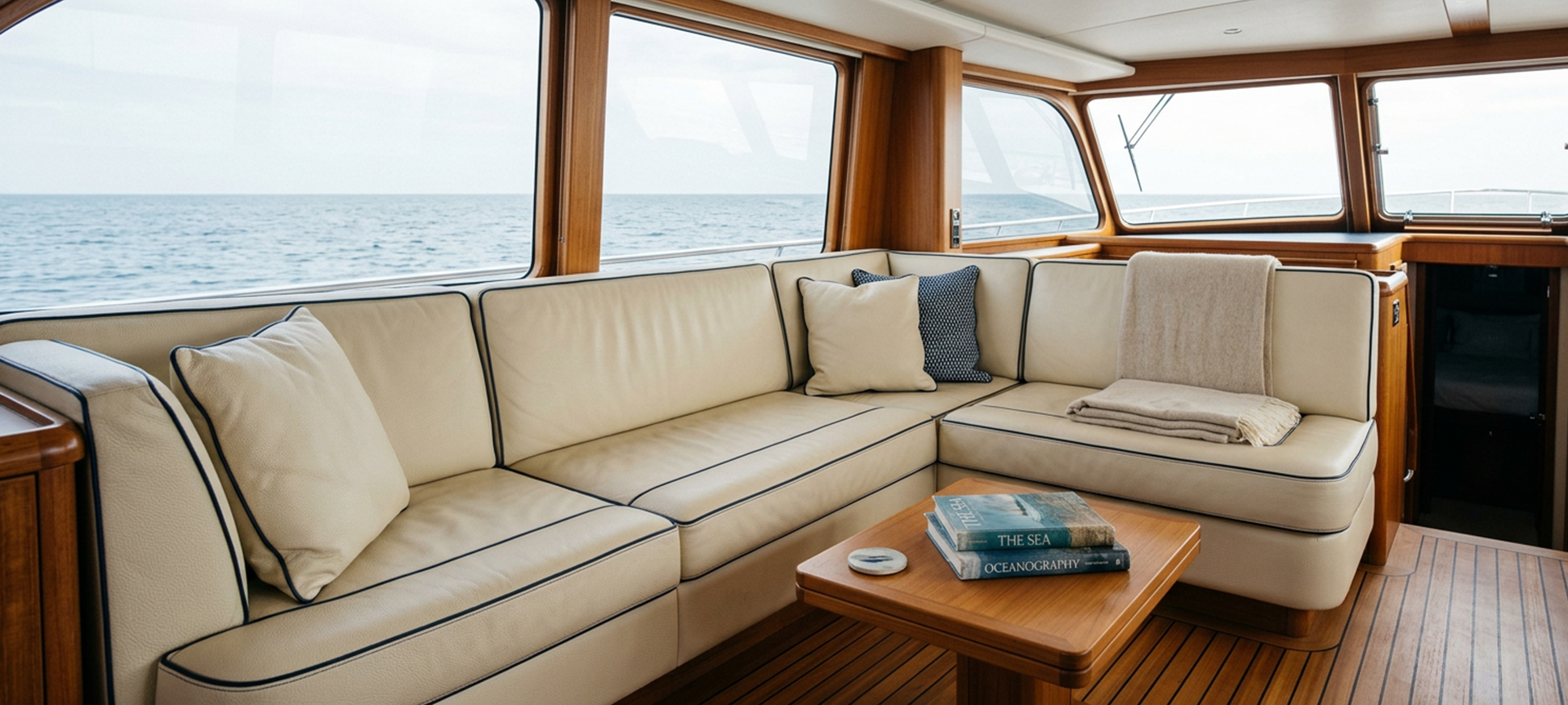 Penche marine upholstery