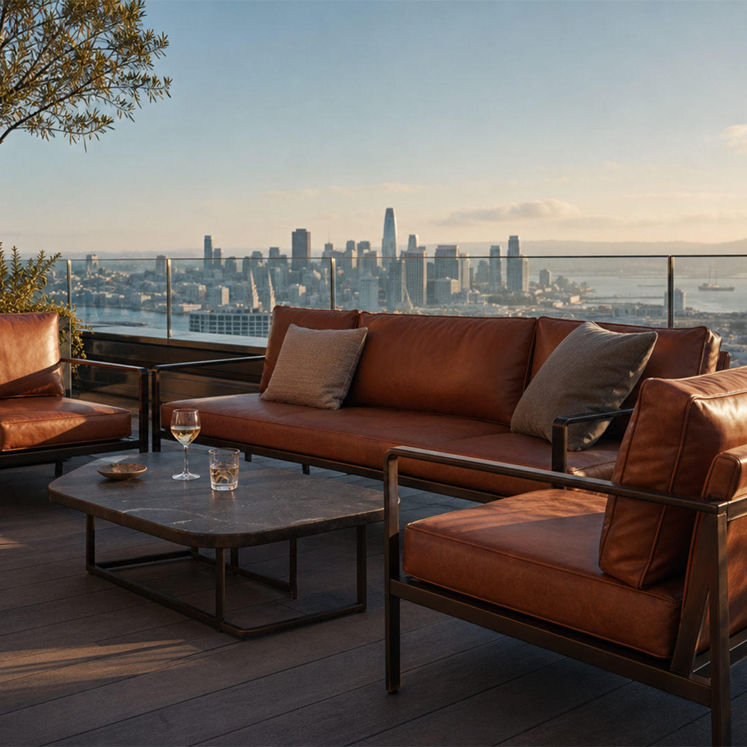 Hotel terraces