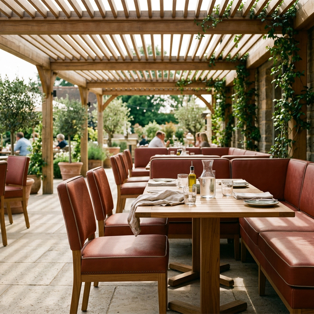 Restaurant outdoor areas
